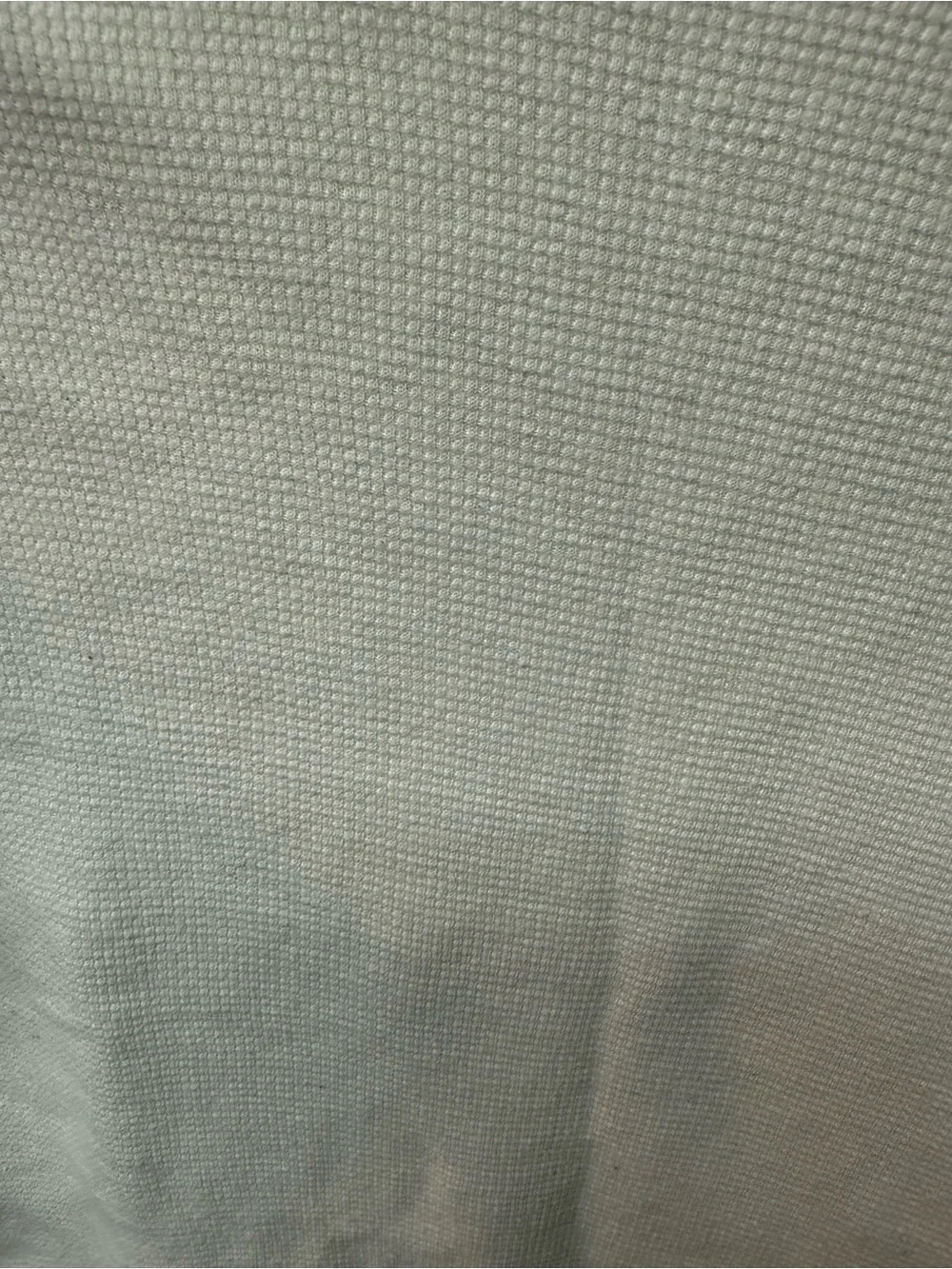 Carbon Long Sleeve Thermal Tee in White